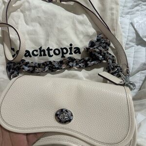 Coach Cream Leather Women's Bag